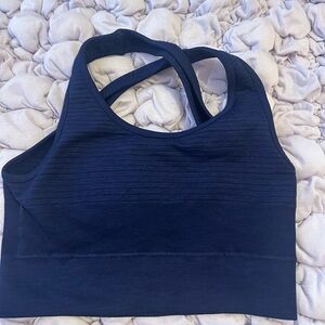 Alphalete Navy Sports Bra